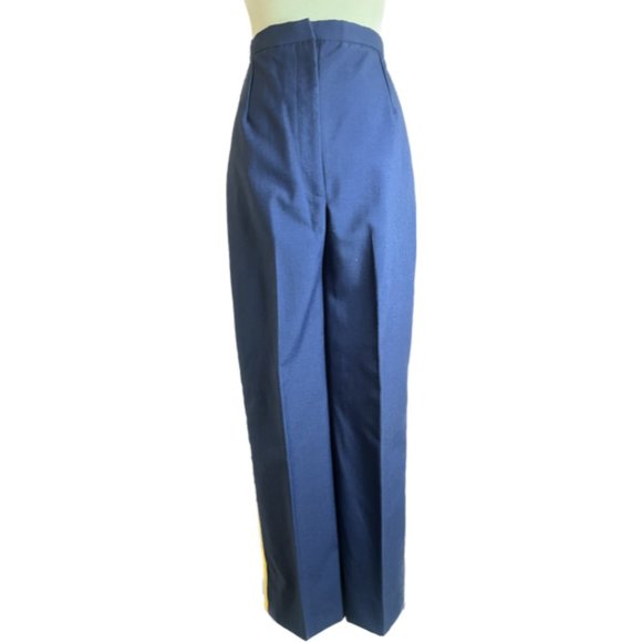 VINTAGE - US ARMY Dress Blue Female Trousers - Picture 2 of 2